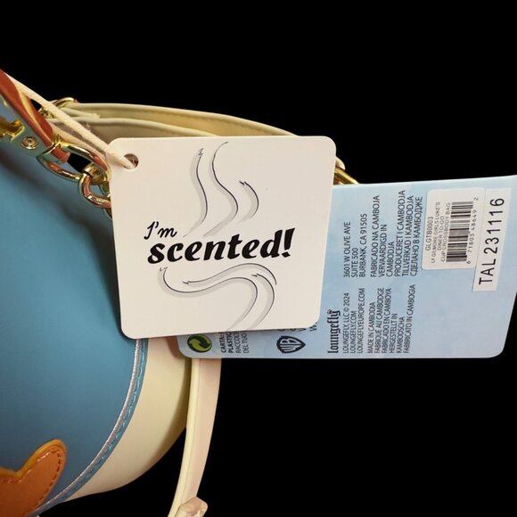 Gilmore Girls Loungefly Lukes Diner Coffee Cup Crossbody Bag Scented Faux Leathe - Picture 5 of 5